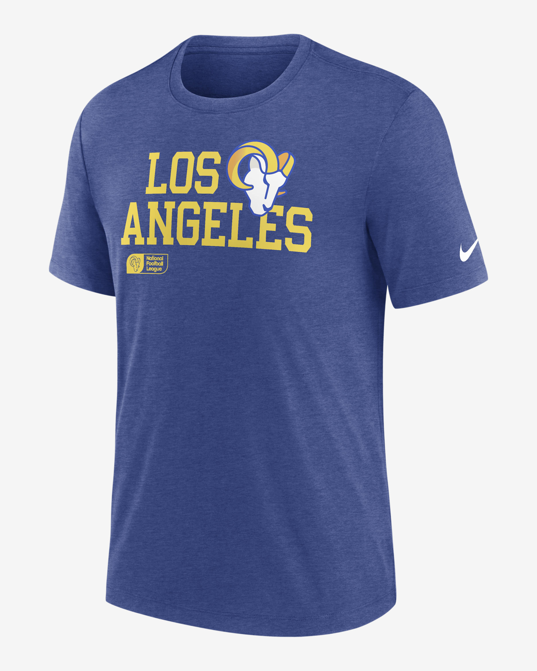 Los Angeles Rams Overlap Lockup Men's Nike NFL T-Shirt. Nike.com